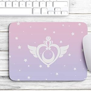 Sailor Moon Gaming Mauspad Anime - rutschfeste Unterseite - Waschbar & Verschleißfest - Perfekt für Manga Fans & Otakus - Mikrofaser Tischunterlage mit Motiv