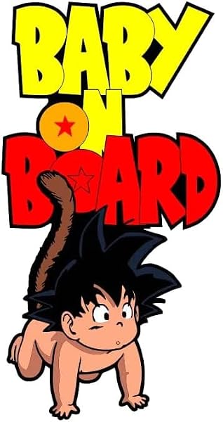 Goku Baby on Board Auto Sticker