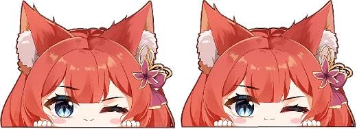 Kitsukami Kawaii Anime Sticker Set