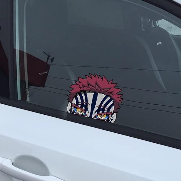 Demon Slayer Peeker Anime Sticker