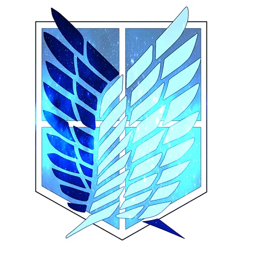 Attack on Titan Wings of Freedom Auto Sticker - 13 cm