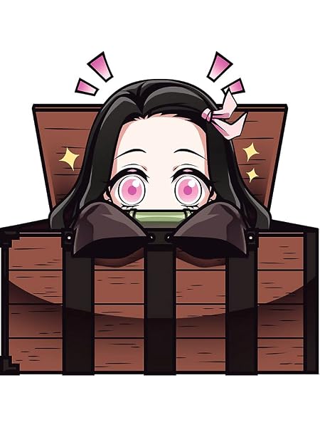 Demon Slayer Nezuko Auto Sticker - 13 cm