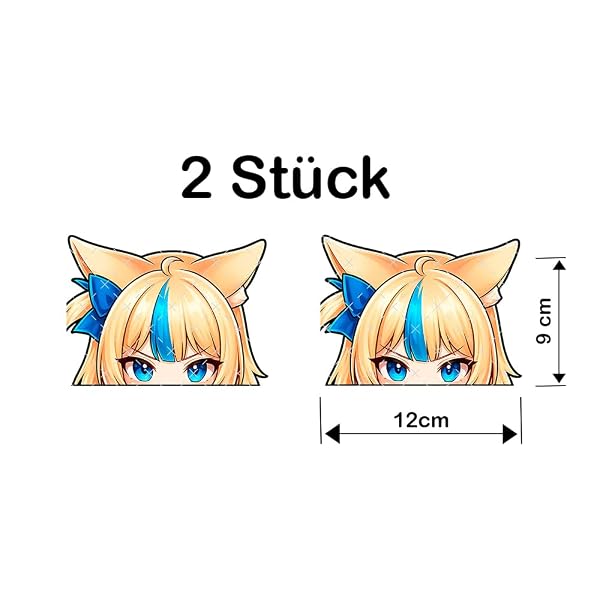 Sameko Saba VTuber Peeker Sticker - Produktbild 2