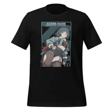 Zenless Zone Zero Jane Doe T-Shirt - Farbe Schwarz, Größe XXL