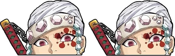 Demon Slayer Peeker Anime Sticker - Produktbild 10