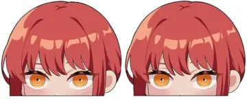 Makima Peeker Anime Sticker Set