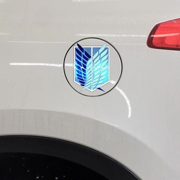 Attack on Titan Wings of Freedom Auto Sticker - 13 cm