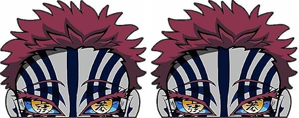 Demon Slayer Peeker Anime Sticker - Produktbild 2