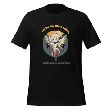 Mercy Gaming T-Shirt - Farbe Schwarz, Größe XXL