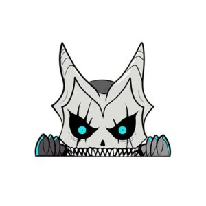 Kaiju No. 8 Peeker Sticker