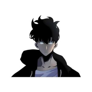 Solo Leveling Sung Jin-Woo Peeker Sticker - 14 cm