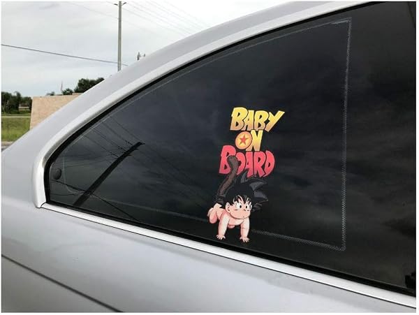 Goku Baby on Board Auto Sticker - Produktbild 4