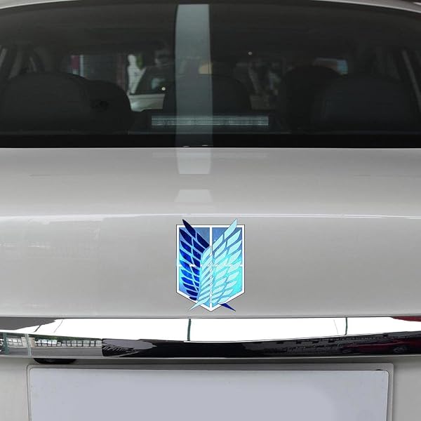 Attack on Titan Wings of Freedom Auto Sticker - 13 cm