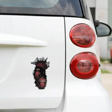 Attack on Titan Wall Titan Auto Sticker – 13 cm