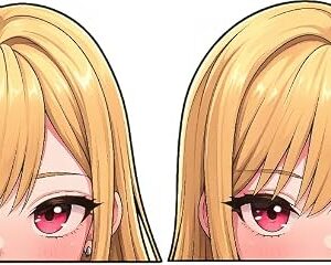 Marin Kitagawa Peeker Anime Sticker