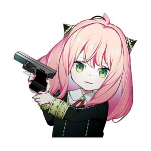 Spy x Family Anya Auto Sticker - 13 cm
