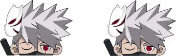 Naruto Shippuden Peeker Anime Sticker - Motiv Kakashi