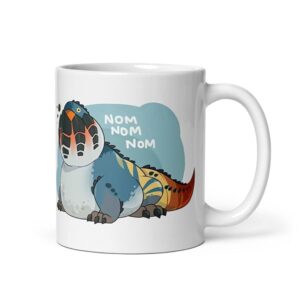 Hochwertige Dodogama Monster Kaffeetasse, 330ml - Ideal für Büro & Kinder, Bedruckt mit Anime Motiv, Langlebig, Farbecht, Geschenk