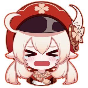 Genshin Impact Klee Peeker Sticker - Style B