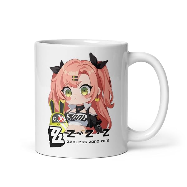 Zenless Zone Zero Tasse - 330ml, Anime & Gaming Design - Nicole Demara, Jane Doe & Nekomiya Mana Motive - Perfekt für Fans! - Nicole Demara