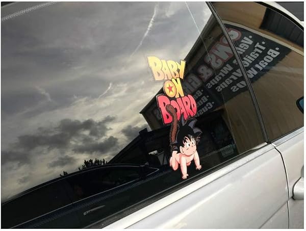 Goku Baby on Board Auto Sticker - Produktbild 2