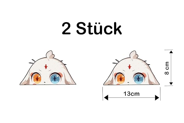 Wuthering Waves Abby Peeker Anime Sticker - Produktbild 4