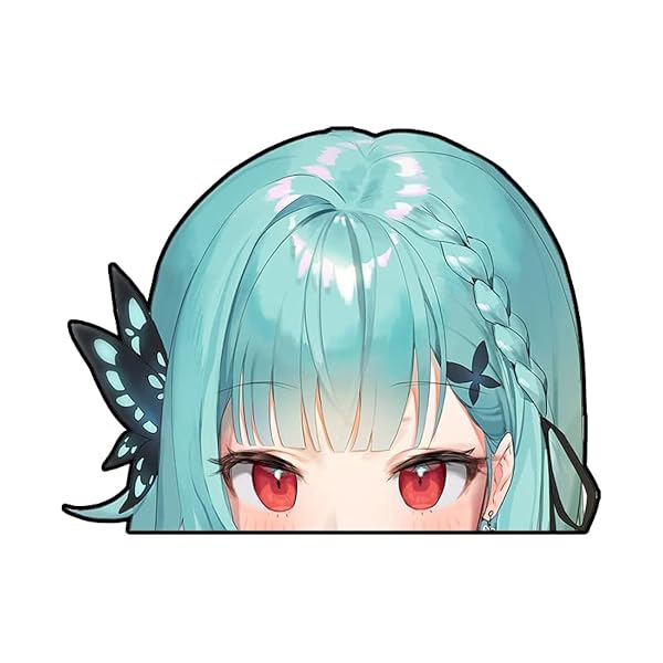 Hololive Peeker Anime Sticker - 13,9 cm