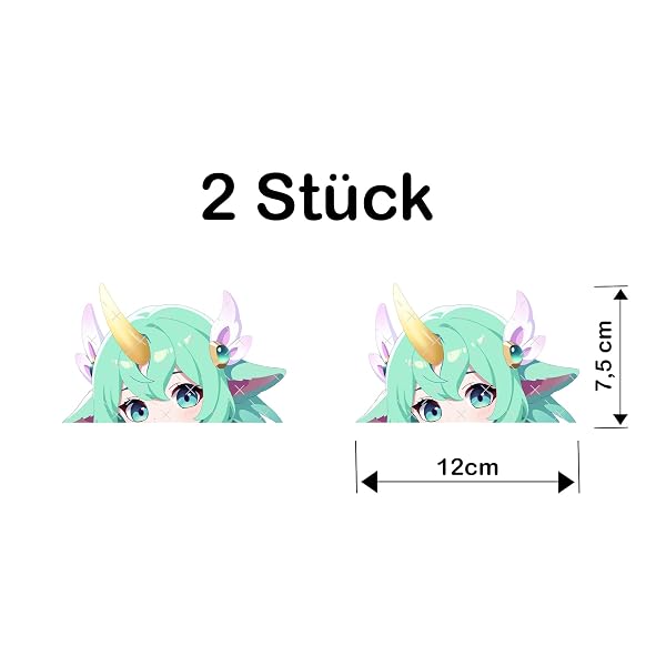 Star Guardian Soraka Peeker Anime Sticker - Produktbild 2