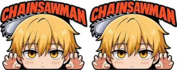 Chainsaw Man Denji Peeker Anime Sticker