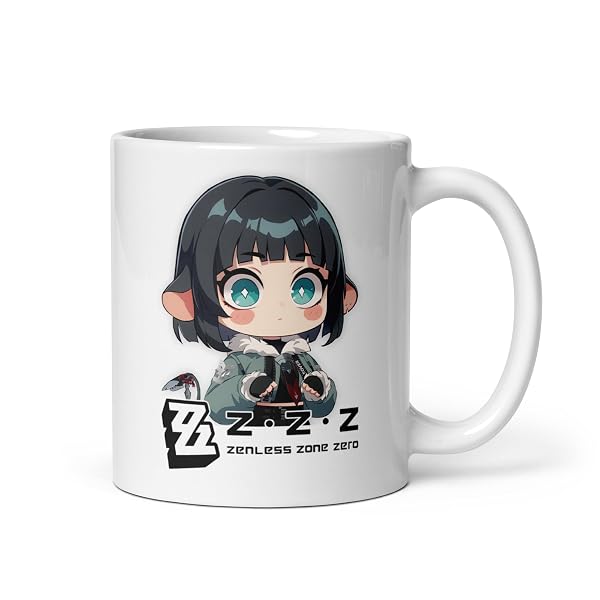 Zenless Zone Zero Tasse - 330ml, Anime & Gaming Design - Nicole Demara, Jane Doe & Nekomiya Mana Motive - Perfekt für Fans! - Jane Doe