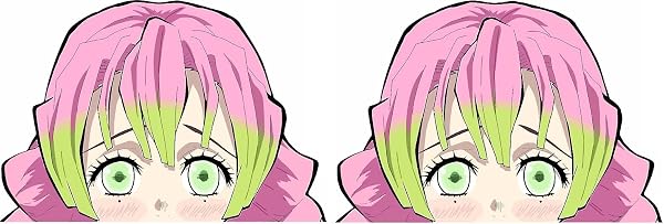 Demon Slayer Peeker Anime Sticker - Produktbild 4
