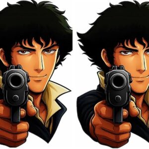 Cowboy Bebop Spike Spiegel Peeker Anime Sticker