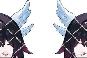 Genshin Impact Peeker Anime Sticker