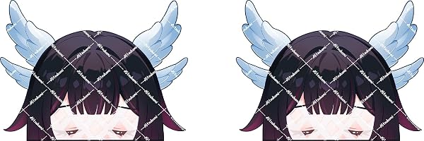 Genshin Impact Peeker Anime Sticker