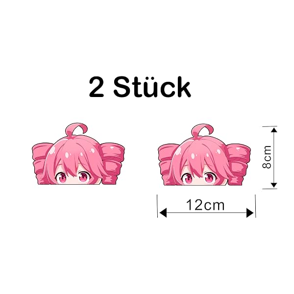 Kasane Teto Peeker Anime Sticker - Produktbild 2