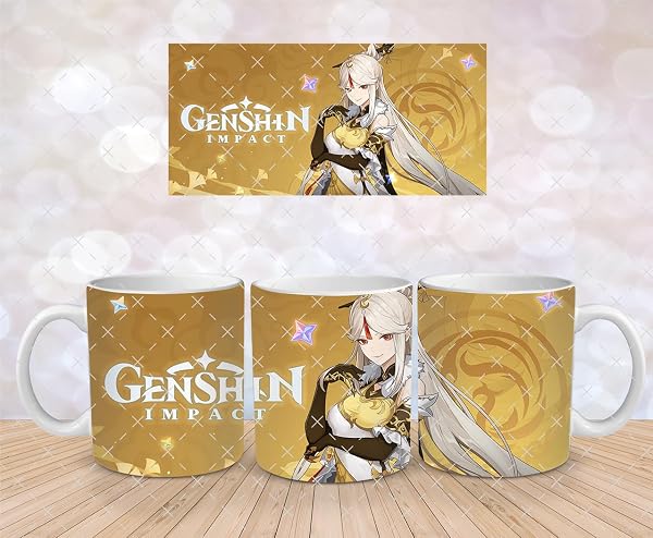 Genshin Impact Tasse: Mehrere Designs, Hochwertige Keramik, Perfekt für Gaming Fans - Ningguang