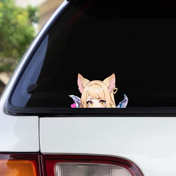 K/DA Ahri Peeker Anime Sticker