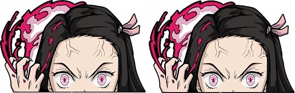 Demon Slayer Peeker Anime Sticker - Produktbild 5