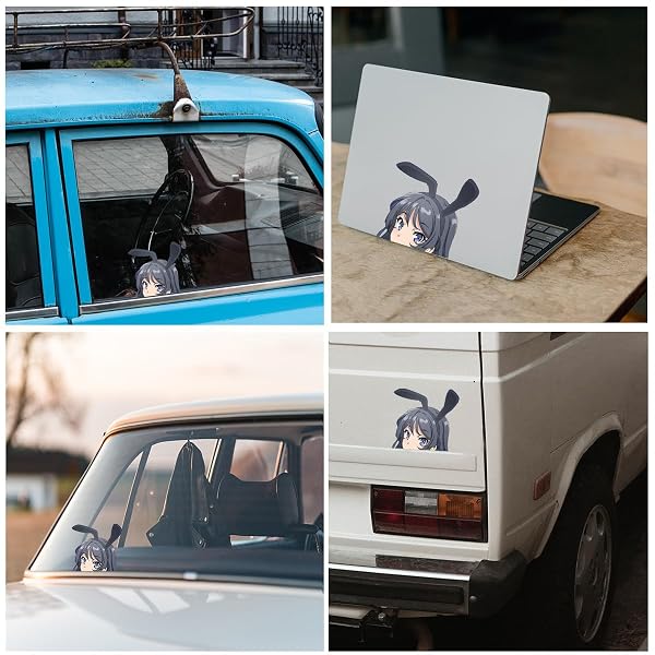 Bunny Girl Senpai Mai Sakurajima Peeker Sticker - Produktbild 3