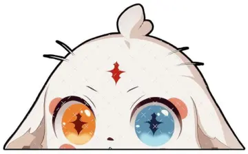 Wuthering Waves Abby Peeker Anime Sticker