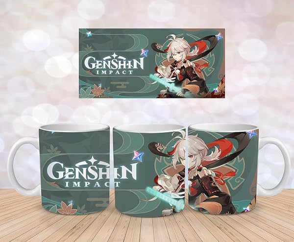 Genshin Impact Tasse: Mehrere Designs, Hochwertige Keramik, Perfekt für Gaming Fans - Kahu