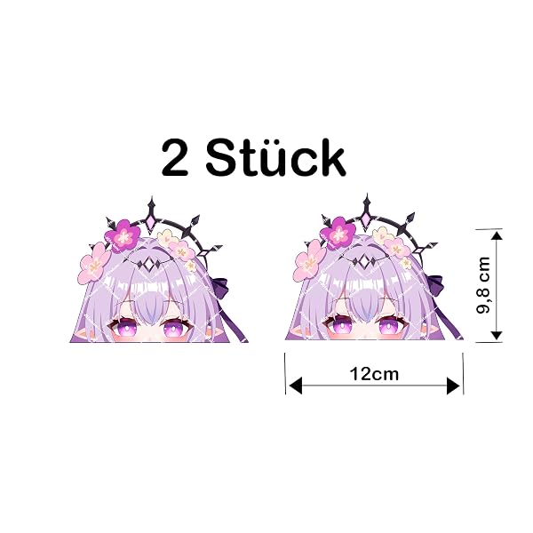 Honkai Star Rail Peeker Anime Sticker