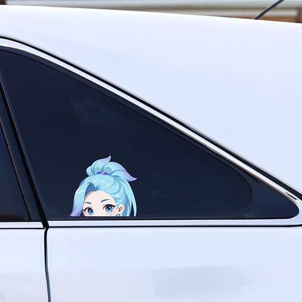 K/DA Seraphine Peeker Anime Sticker - Produktbild 3