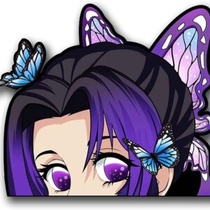 Demon Slayer Shinobu Peeker Anime Sticker
