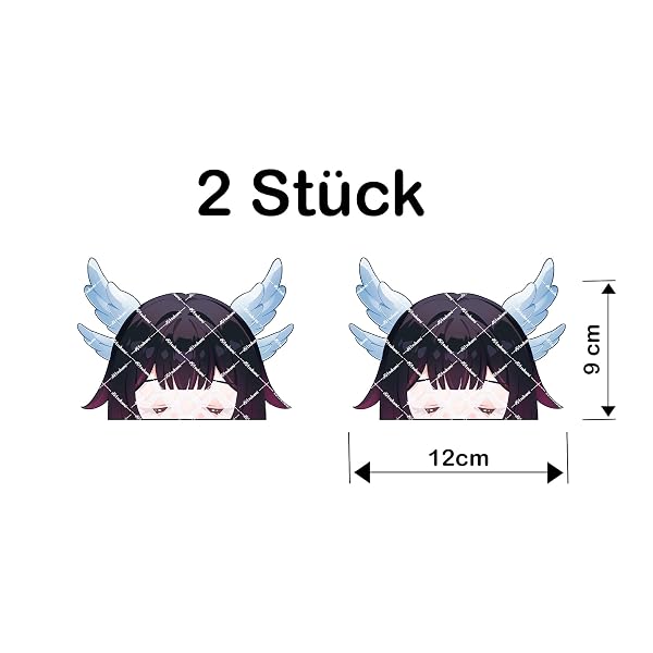 Genshin Impact Peeker Anime Sticker - Produktbild 2
