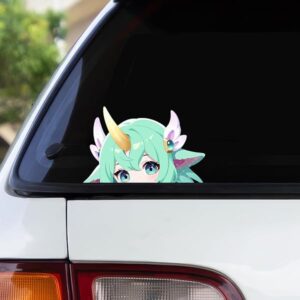 Star Guardian Soraka Peeker Anime Sticker