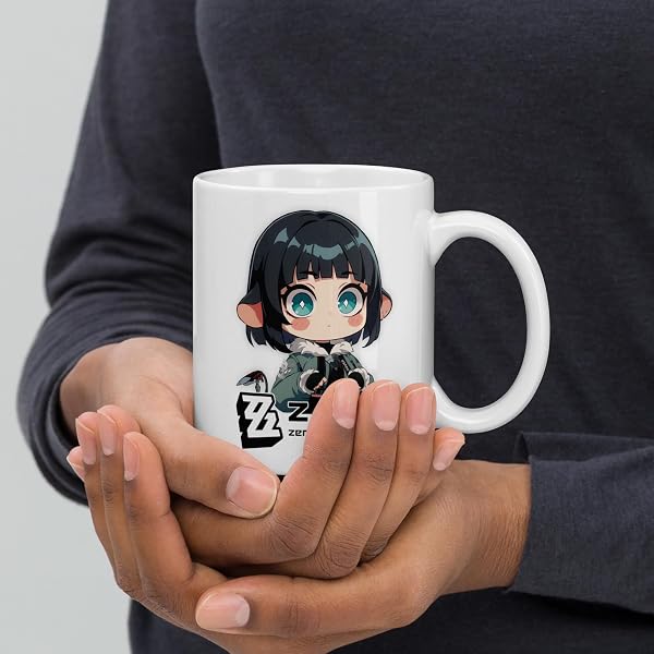 Zenless Zone Zero Tasse - 330ml, Anime & Gaming Design - Nicole Demara, Jane Doe & Nekomiya Mana Motive - Perfekt für Fans!