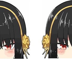 Spy x Family Peeker Anime Sticker