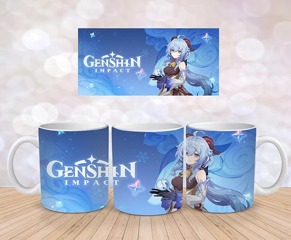 Genshin Impact Tasse: Mehrere Designs, Hochwertige Keramik, Perfekt für Gaming Fans - Ganyu