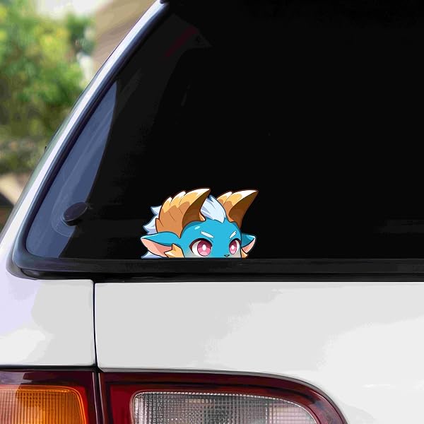 Monster Hunter Zinogre Peeker Sticker